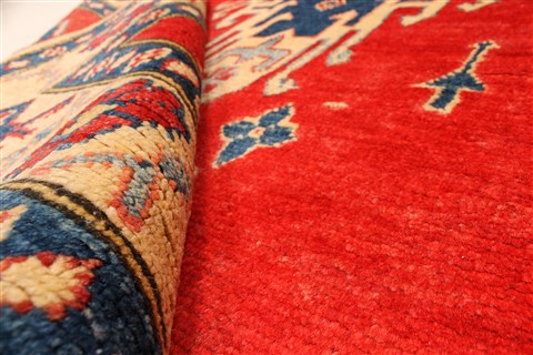 Kazak Red Hand Knotted 40 X 61 Area Rug 250-28703 Image 7