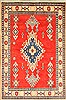 Kazak Red Hand Knotted 40 X 61  Area Rug 250-28703 Thumb 0