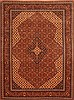 Tabriz Brown Hand Knotted 82 X 105  Area Rug 100-28705 Thumb 0