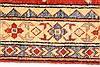 Kazak Blue Runner Hand Knotted 211 X 193 Area Rug 250-28706 Thumb 4