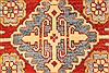 Kazak Red Runner Hand Knotted 211 X 195  Area Rug 250-28708 Thumb 2