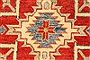 Kazak Red Runner Hand Knotted 211 X 195 Area Rug 250-28708 Thumb 3