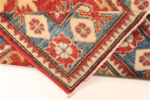 Kazak Yellow Runner Hand Knotted 211 X 1711 Area Rug 250-28709 Image 7