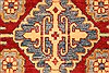 Kazak Red Runner Hand Knotted 211 X 193  Area Rug 250-28714 Thumb 2