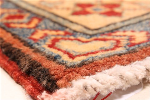 Kazak Blue Runner Hand Knotted 211 X 1810 Area Rug 250-28716 Image 7