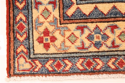 Kazak Red Runner Hand Knotted 29 X 189 Area Rug 250-28719 Image 1