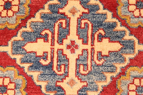 Kazak Red Runner Hand Knotted 29 X 189 Area Rug 250-28719 Image 2