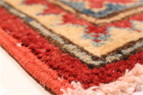 Kazak Yellow Runner Hand Knotted 30 X 1711 Area Rug 250-28724 Image 12