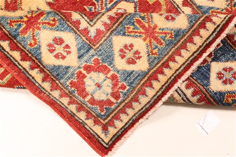 Kazak Yellow Runner Hand Knotted 30 X 1711 Area Rug 250-28724 Image 7