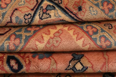 Kerman Red Hand Knotted 710 X 910 Area Rug 100-28726 Image 4