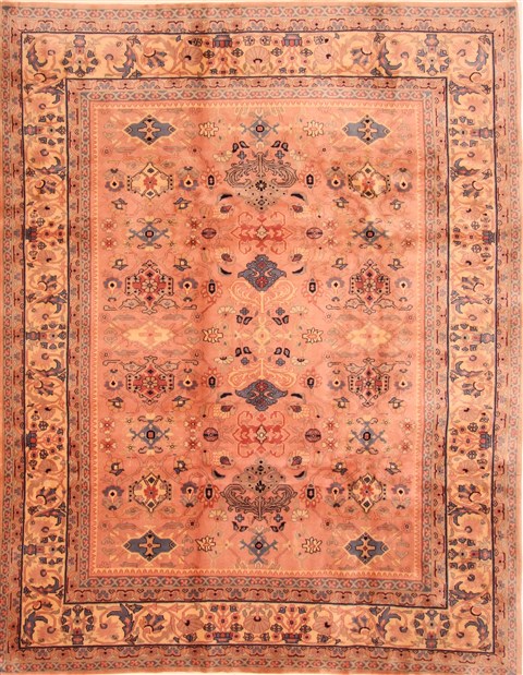 Kerman Red Hand Knotted 710 X 910 Area Rug 100-28726 Image 0