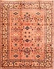 Kerman Red Hand Knotted 710 X 910 Area Rug 100-28726 Thumb 0