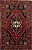 Hamedan Red Hand Knotted 46 X 70  Area Rug 500-28729 Thumb 0