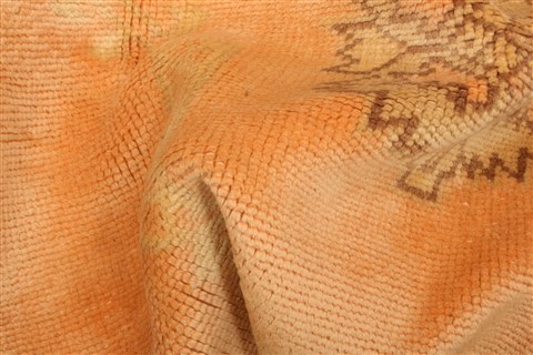 Oushak Yellow Hand Knotted 81 X 910 Area Rug 100-28730 Image 1