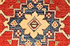 Kazak Yellow Runner Hand Knotted 28 X 179 Area Rug 250-28733 Thumb 3