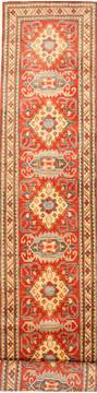 Pakistani Kazak Red Runner 16 to 20 ft Wool Carpet 28734