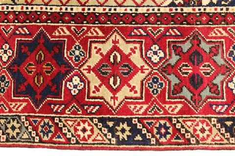 Khan Mohammadi Blue Hand Knotted 311 X 61 Area Rug 250-28741 Image 4