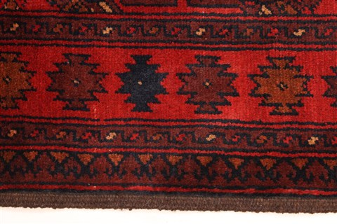 Turkman Blue Hand Knotted 42 X 63 Area Rug 250-28746 Image 3