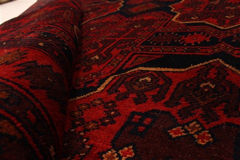 Turkman Blue Hand Knotted 42 X 63 Area Rug 250-28746 Image 7