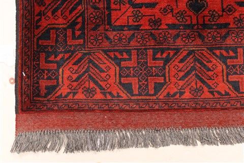 Khan Mohammadi Blue Hand Knotted 42 X 65 Area Rug 250-28750 Image 1