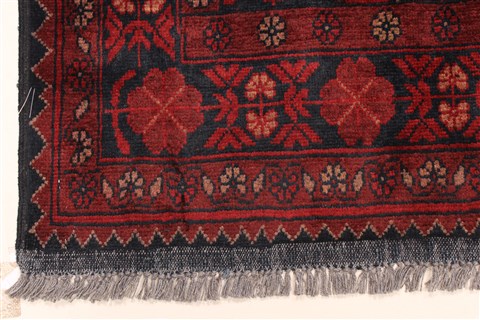 Khan Mohammadi Blue Hand Knotted 310 X 65 Area Rug 250-28751 Image 1