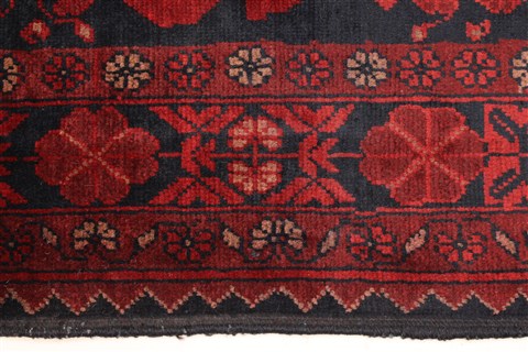 Khan Mohammadi Blue Hand Knotted 310 X 65 Area Rug 250-28751 Image 3