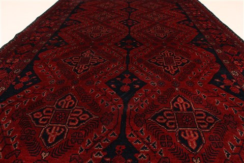 Khan Mohammadi Blue Hand Knotted 310 X 65 Area Rug 250-28751 Image 4