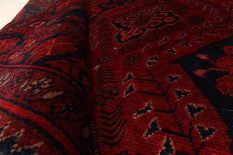 Khan Mohammadi Blue Hand Knotted 310 X 65 Area Rug 250-28751 Image 7