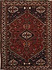 Shiraz Red Hand Knotted 52 X 70  Area Rug 500-28752 Thumb 0