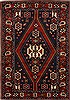 Hamedan Red Hand Knotted 48 X 67  Area Rug 500-28753 Thumb 0
