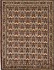 Afshar White Hand Knotted 45 X 66  Area Rug 500-28758 Thumb 0