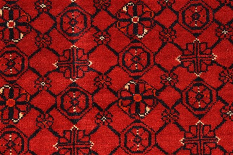 Turkman Blue Hand Knotted 310 X 510 Area Rug 250-28764 Image 2