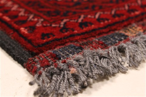 Turkman Blue Hand Knotted 310 X 60 Area Rug 250-28765 Image 11
