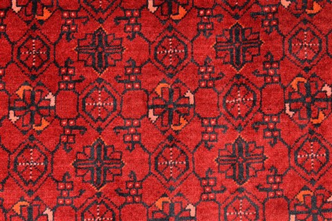 Turkman Blue Hand Knotted 310 X 60 Area Rug 250-28765 Image 2