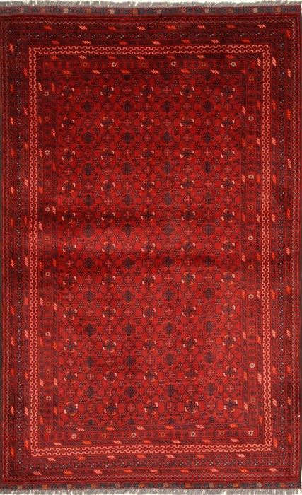 Turkman Blue Hand Knotted 310 X 60 Area Rug 250-28765 Image 0