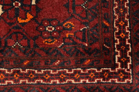 Kunduz Blue Hand Knotted 38 X 55 Area Rug 250-28768 Image 4