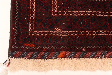 Turkman Beige Hand Knotted 39 X 510 Area Rug 250-28770 Image 1