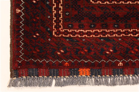 Turkman Blue Hand Knotted 310 X 60 Area Rug 250-28773 Image 1