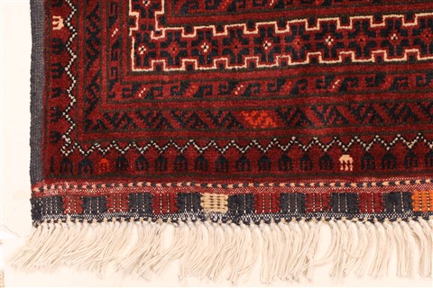 Kunduz Blue Hand Knotted 37 X 510 Area Rug 250-28775 Image 1