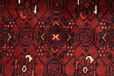 Kunduz Blue Hand Knotted 37 X 510 Area Rug 250-28775 Image 2