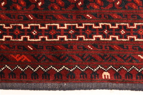 Kunduz Blue Hand Knotted 37 X 510 Area Rug 250-28775 Image 3