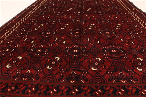 Kunduz Blue Hand Knotted 37 X 510 Area Rug 250-28775 Image 4