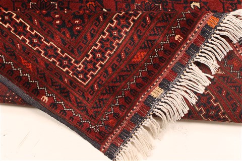 Kunduz Blue Hand Knotted 37 X 510 Area Rug 250-28775 Image 6