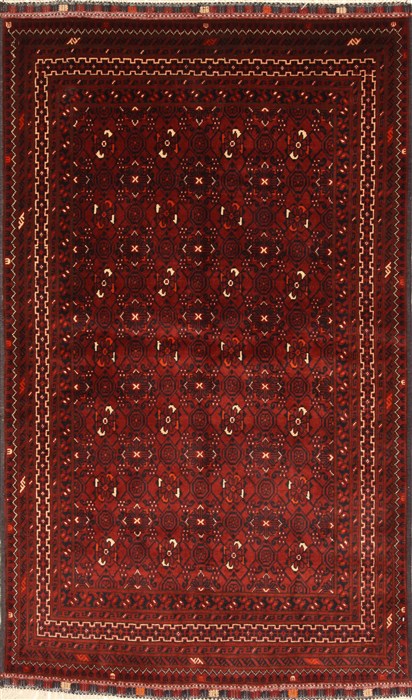 Kunduz Blue Hand Knotted 37 X 510 Area Rug 250-28775 Image 0