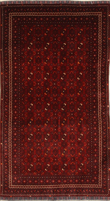 Kunduz Blue Hand Knotted 35 X 61  Area Rug 250-28777 Image 0