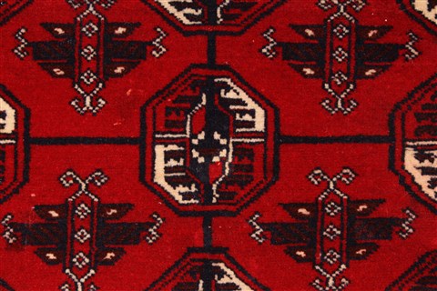 Khan Mohammadi Blue Hand Knotted 43 X 59 Area Rug 250-28778 Image 2
