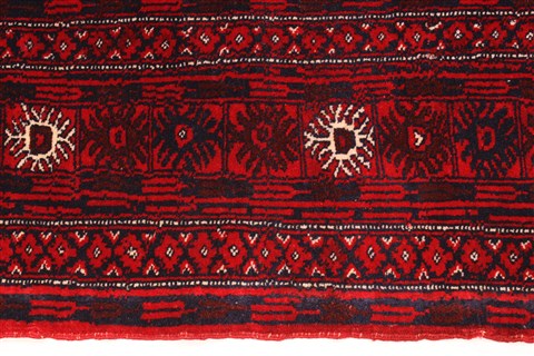 Khan Mohammadi Blue Hand Knotted 43 X 59 Area Rug 250-28778 Image 3
