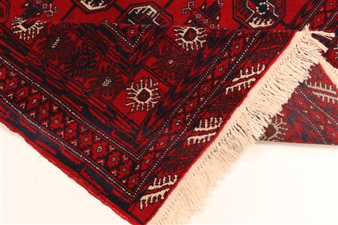 Khan Mohammadi Blue Hand Knotted 43 X 59 Area Rug 250-28778 Image 6