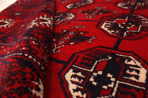 Khan Mohammadi Blue Hand Knotted 43 X 59 Area Rug 250-28778 Image 7