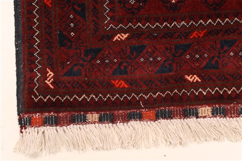 Kunduz Blue Hand Knotted 34 X 63 Area Rug 250-28780 Image 1